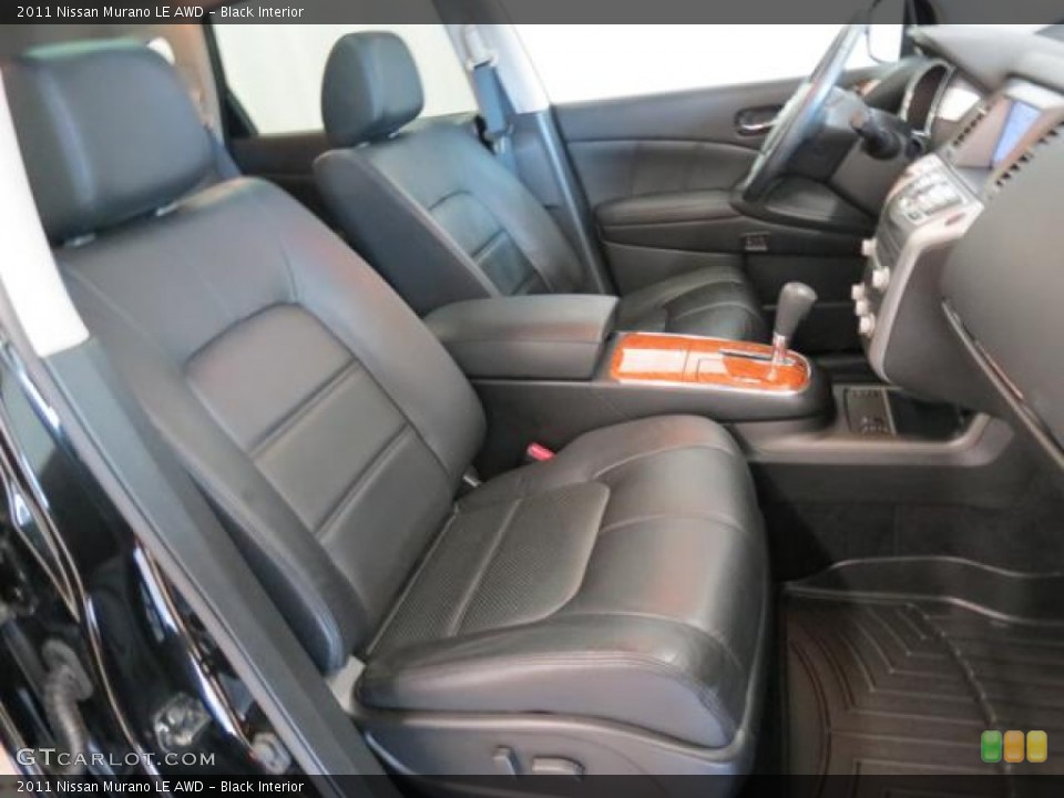 Black Interior Front Seat for the 2011 Nissan Murano LE AWD #77786916