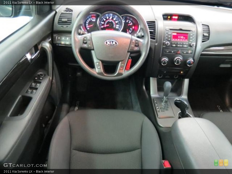 Black Interior Dashboard for the 2011 Kia Sorento LX #77787188