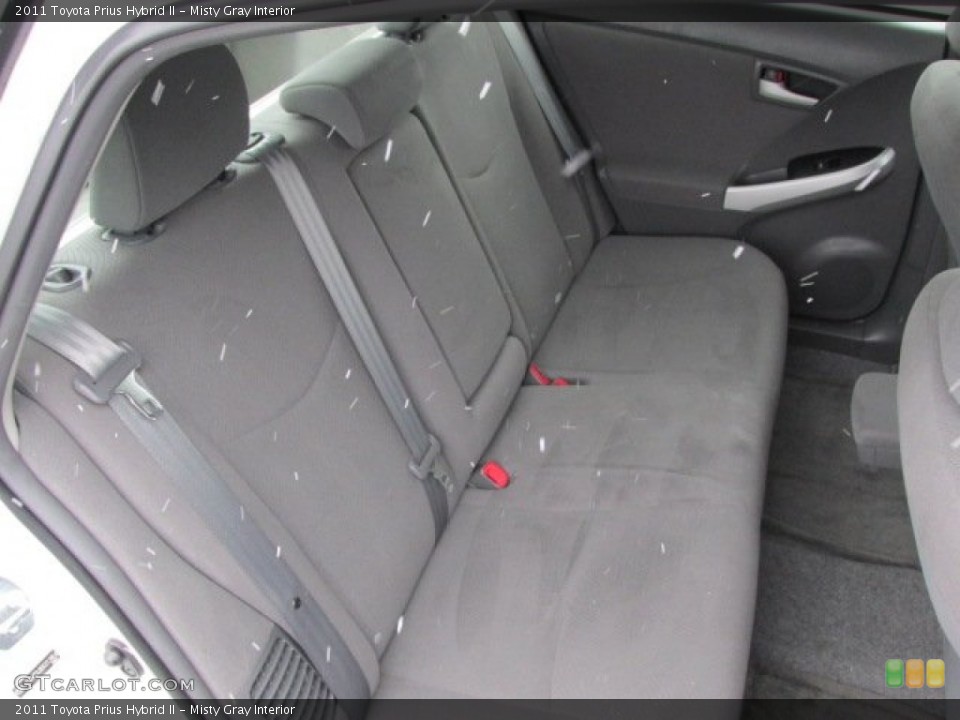 Misty Gray Interior Rear Seat for the 2011 Toyota Prius Hybrid II #77787417