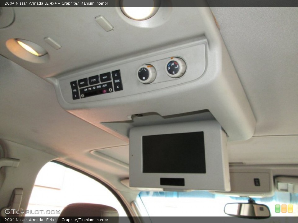 Graphite/Titanium Interior Entertainment System for the 2004 Nissan Armada LE 4x4 #77787741