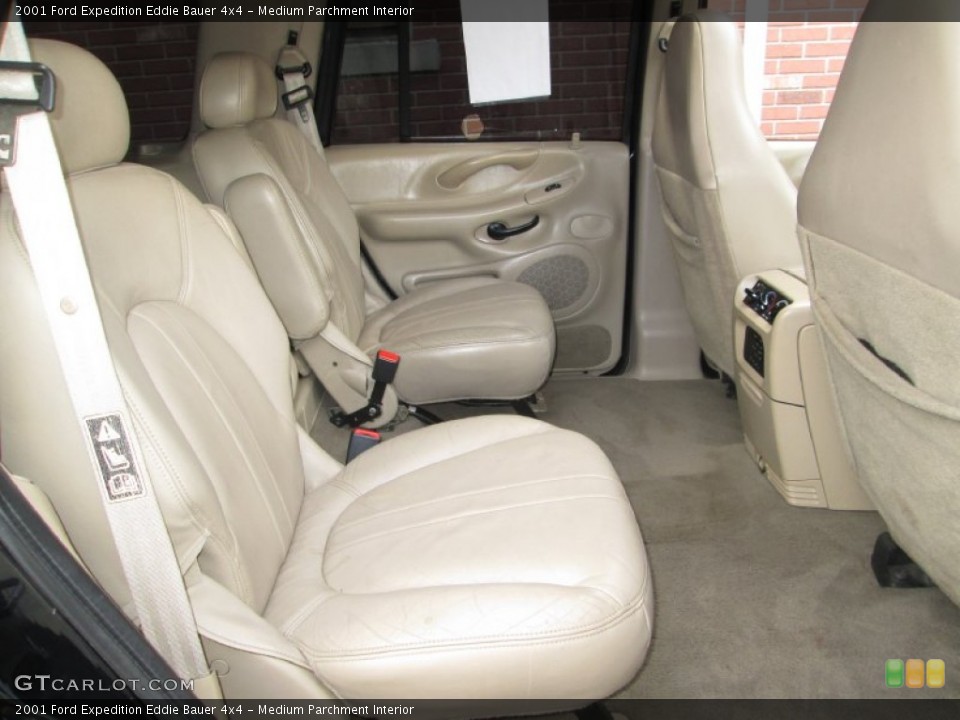 Medium Parchment Interior Rear Seat for the 2001 Ford Expedition Eddie Bauer 4x4 #77788458