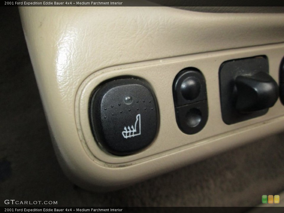 Medium Parchment Interior Controls for the 2001 Ford Expedition Eddie Bauer 4x4 #77788685