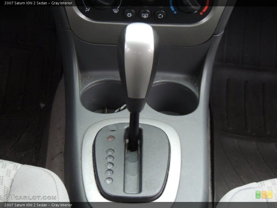 Gray Interior Transmission for the 2007 Saturn ION 2 Sedan #77789353