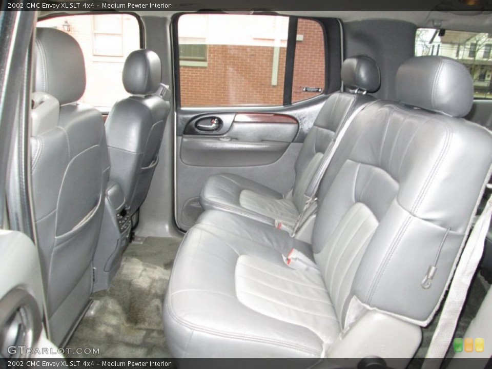 Medium Pewter Interior Rear Seat for the 2002 GMC Envoy XL SLT 4x4 #77789396
