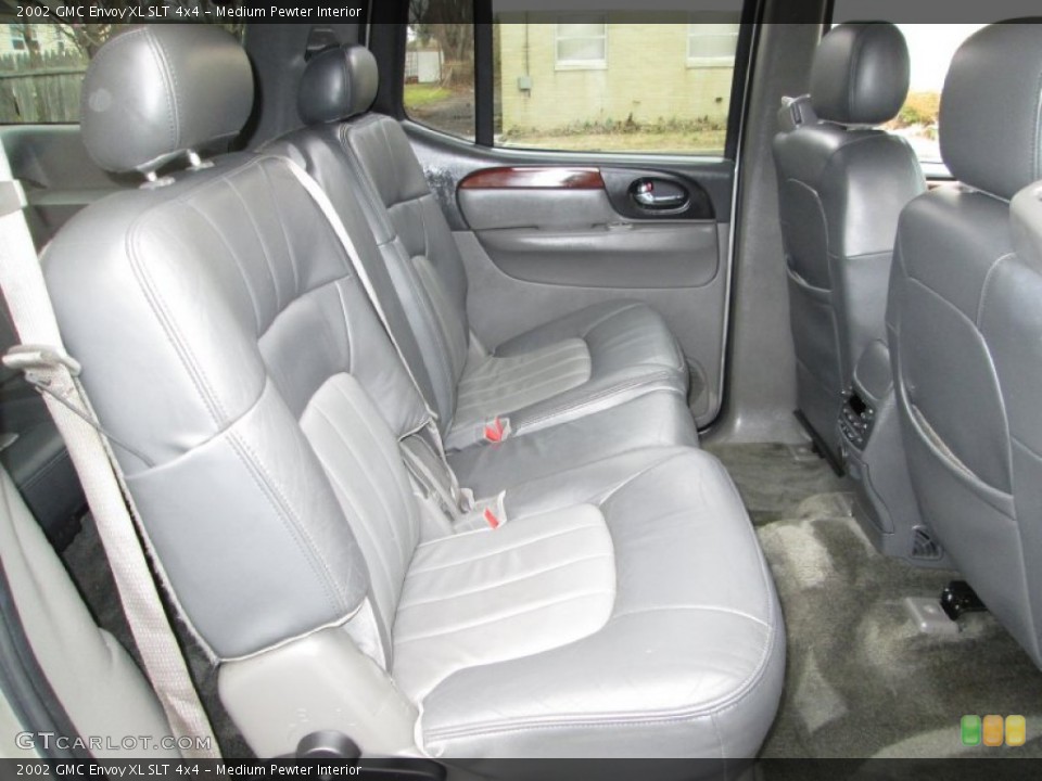Medium Pewter Interior Rear Seat for the 2002 GMC Envoy XL SLT 4x4 #77789427