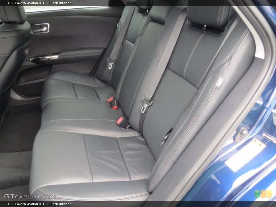 Black Interior Rear Seat for the 2013 Toyota Avalon XLE #77790624