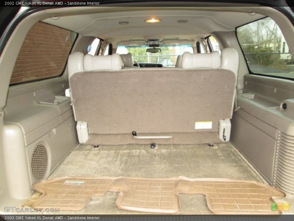 Sandstone Interior Trunk for the 2002 GMC Yukon XL Denali AWD #77790689