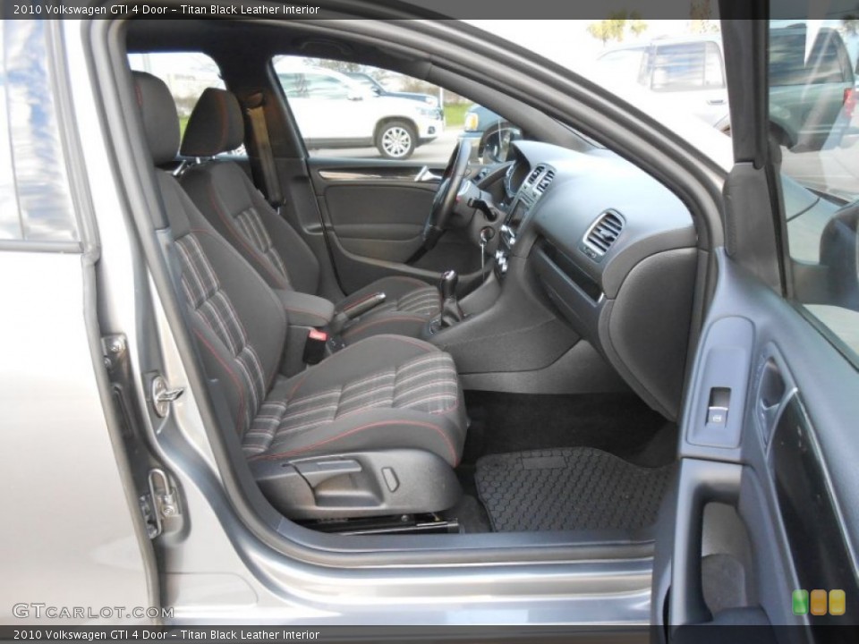 Titan Black Leather Interior Photo for the 2010 Volkswagen GTI 4 Door #77791334