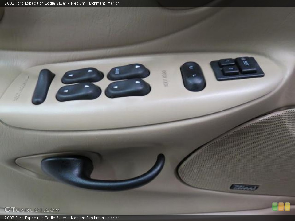 Medium Parchment Interior Controls for the 2002 Ford Expedition Eddie Bauer #77792651