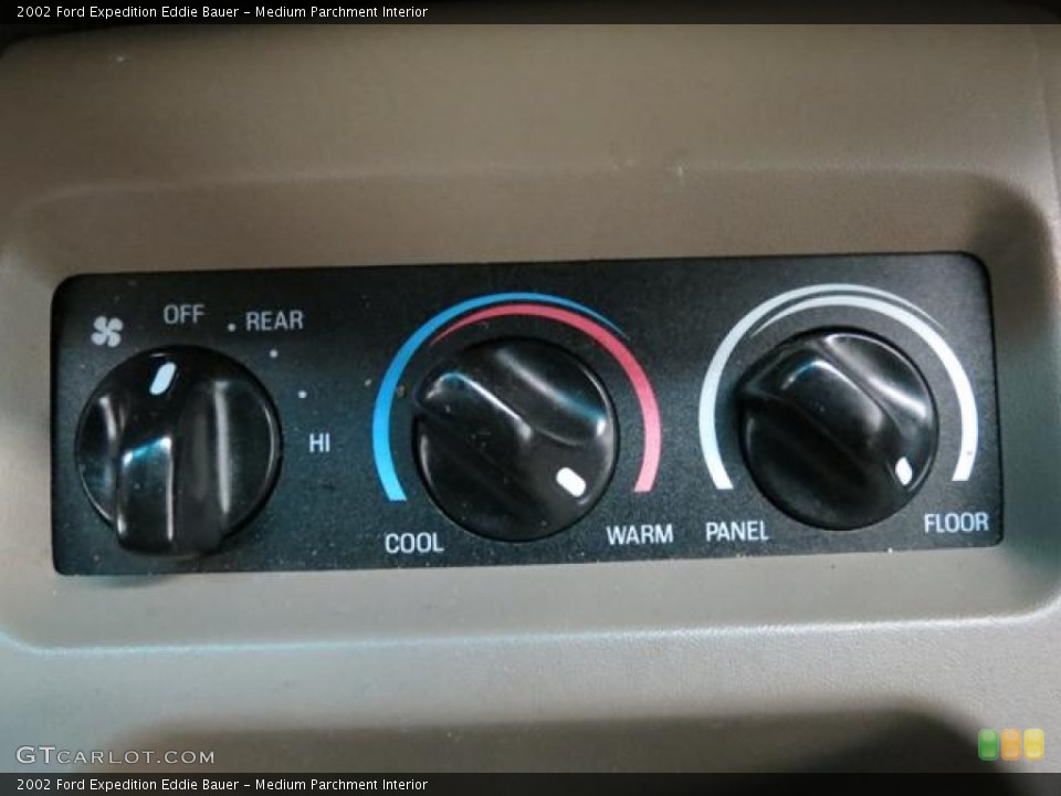 Medium Parchment Interior Controls for the 2002 Ford Expedition Eddie Bauer #77792736