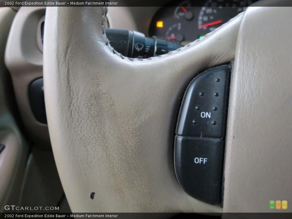Medium Parchment Interior Controls for the 2002 Ford Expedition Eddie Bauer #77792754