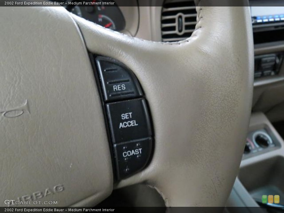 Medium Parchment Interior Controls for the 2002 Ford Expedition Eddie Bauer #77792773