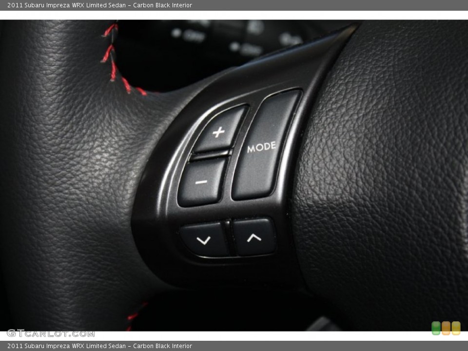 Carbon Black Interior Controls for the 2011 Subaru Impreza WRX Limited Sedan #77792807