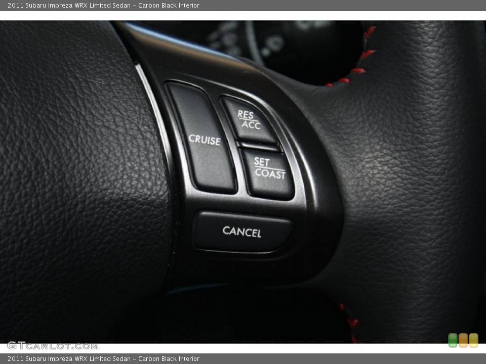 Carbon Black Interior Controls for the 2011 Subaru Impreza WRX Limited Sedan #77792834