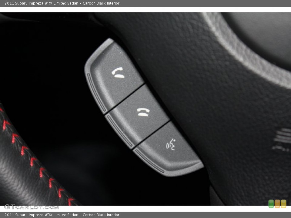 Carbon Black Interior Controls for the 2011 Subaru Impreza WRX Limited Sedan #77792852