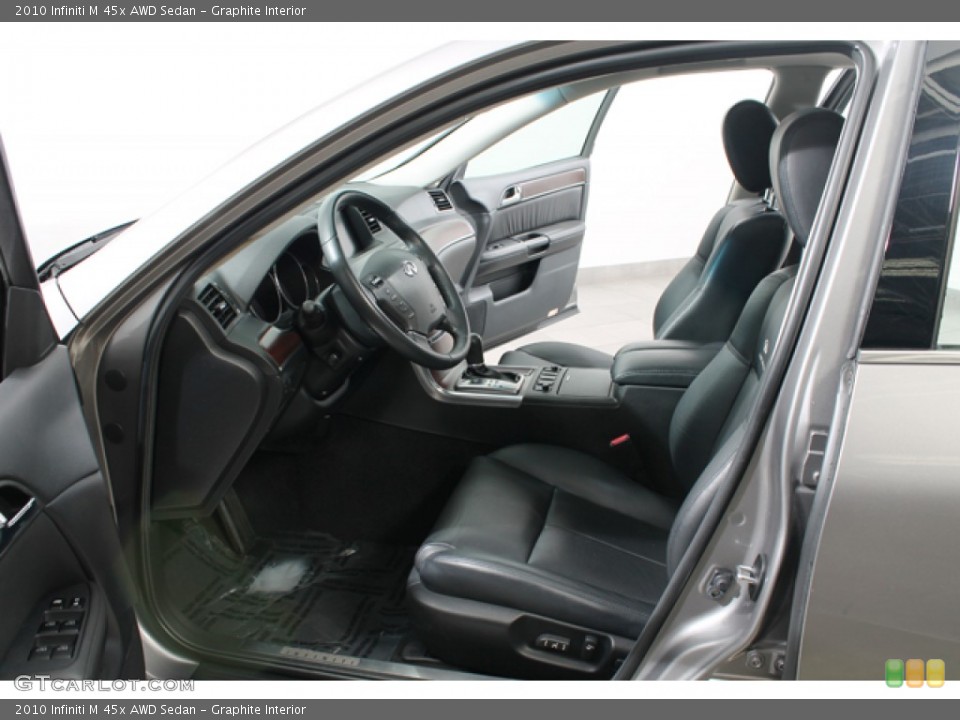 Graphite Interior Photo for the 2010 Infiniti M 45x AWD Sedan #77794196