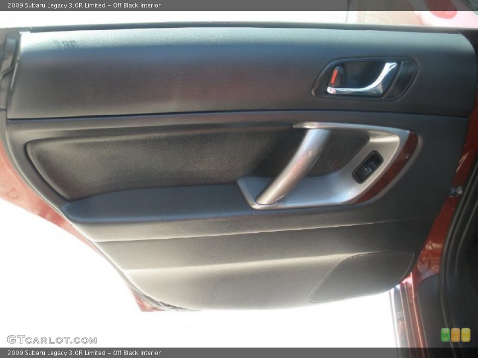 Off Black Interior Door Panel for the 2009 Subaru Legacy 3.0R Limited #77797651