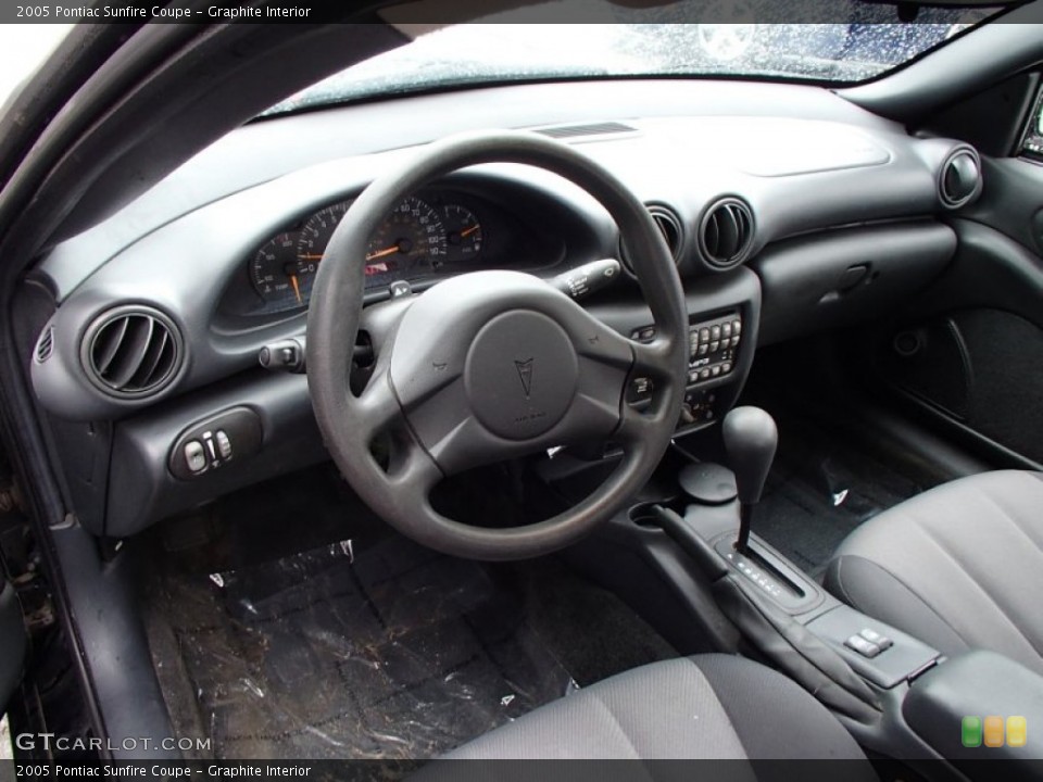 Graphite Interior Prime Interior for the 2005 Pontiac Sunfire Coupe #77798330