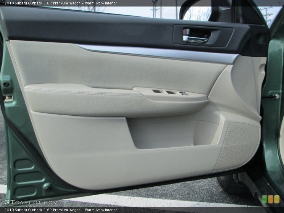 Warm Ivory Interior Door Panel for the 2010 Subaru Outback 3.6R Premium Wagon #77798994