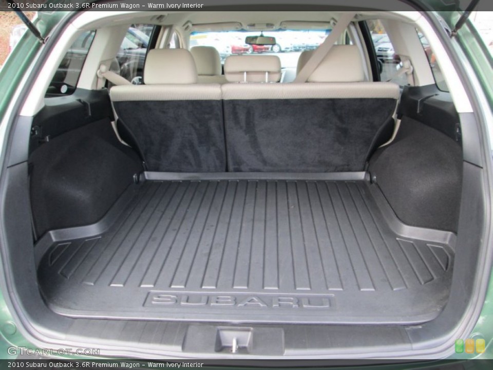Warm Ivory Interior Trunk for the 2010 Subaru Outback 3.6R Premium Wagon #77799111