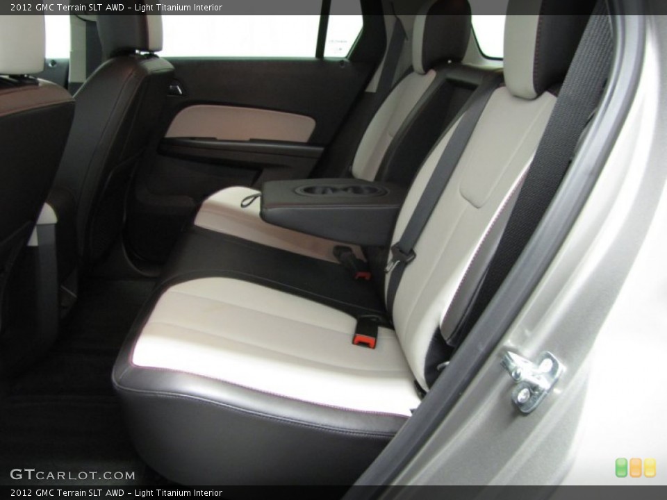 Light Titanium Interior Rear Seat for the 2012 GMC Terrain SLT AWD #77799530