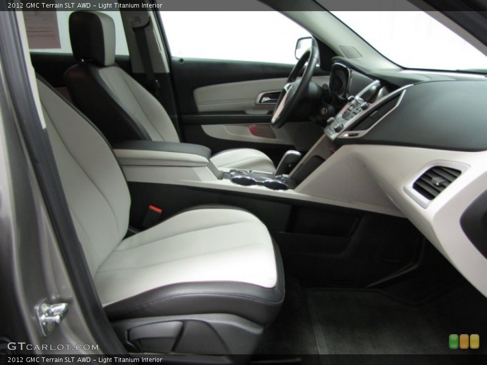 Light Titanium Interior Front Seat for the 2012 GMC Terrain SLT AWD #77799565