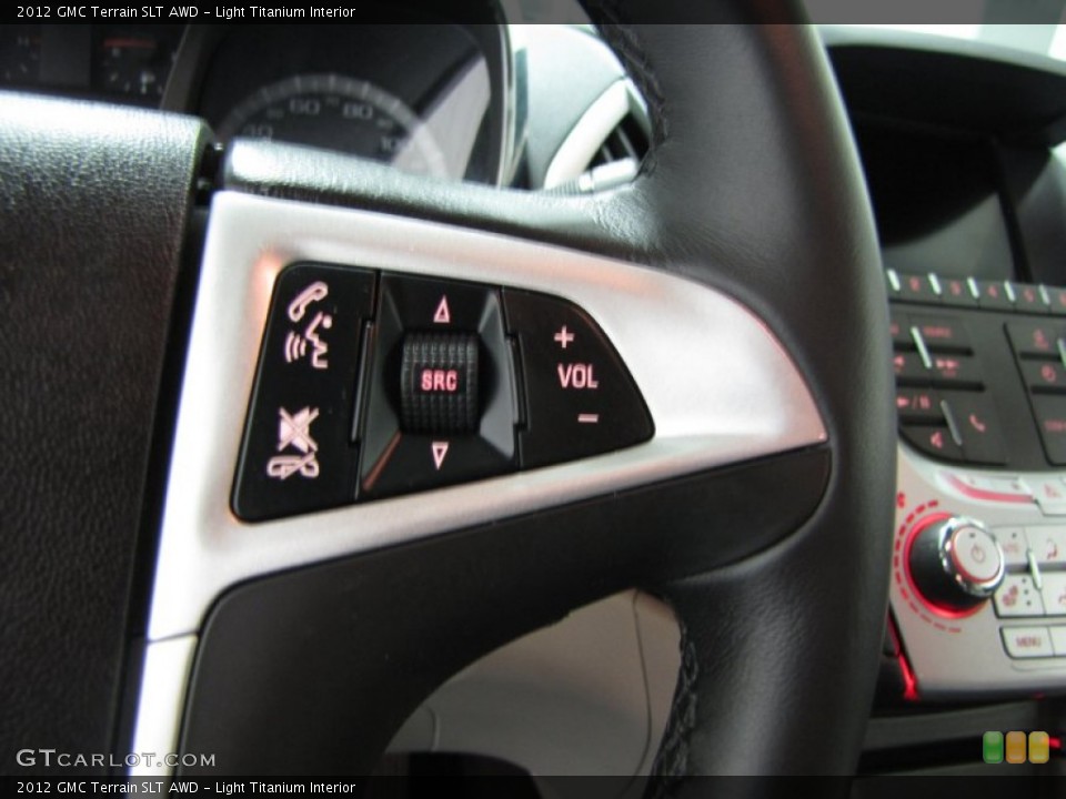 Light Titanium Interior Controls for the 2012 GMC Terrain SLT AWD #77799702