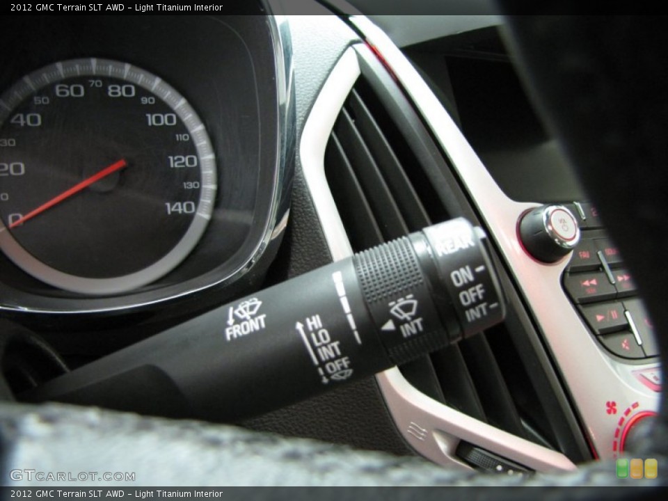Light Titanium Interior Controls for the 2012 GMC Terrain SLT AWD #77799743