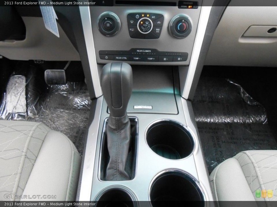Medium Light Stone Interior Transmission for the 2013 Ford Explorer FWD #77799843