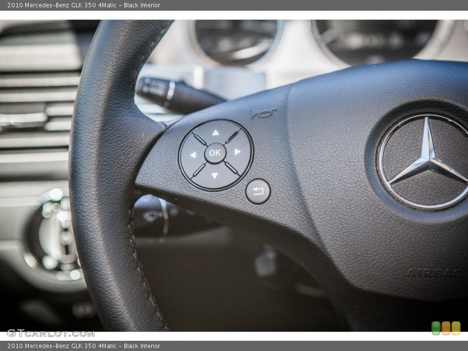 Black Interior Controls for the 2010 Mercedes-Benz GLK 350 4Matic #77800070