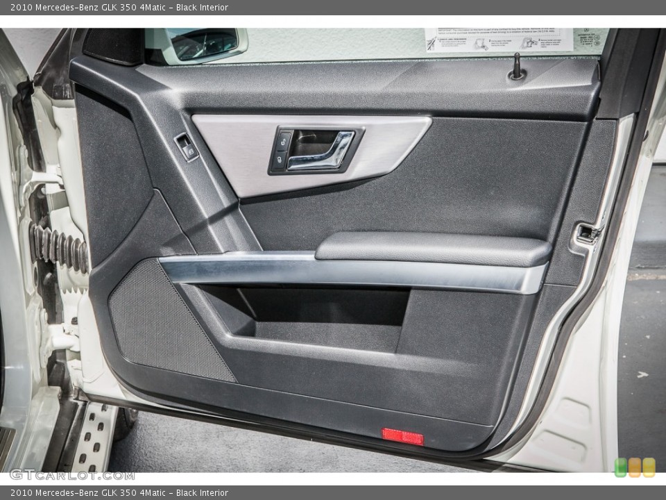 Black Interior Door Panel for the 2010 Mercedes-Benz GLK 350 4Matic #77800357