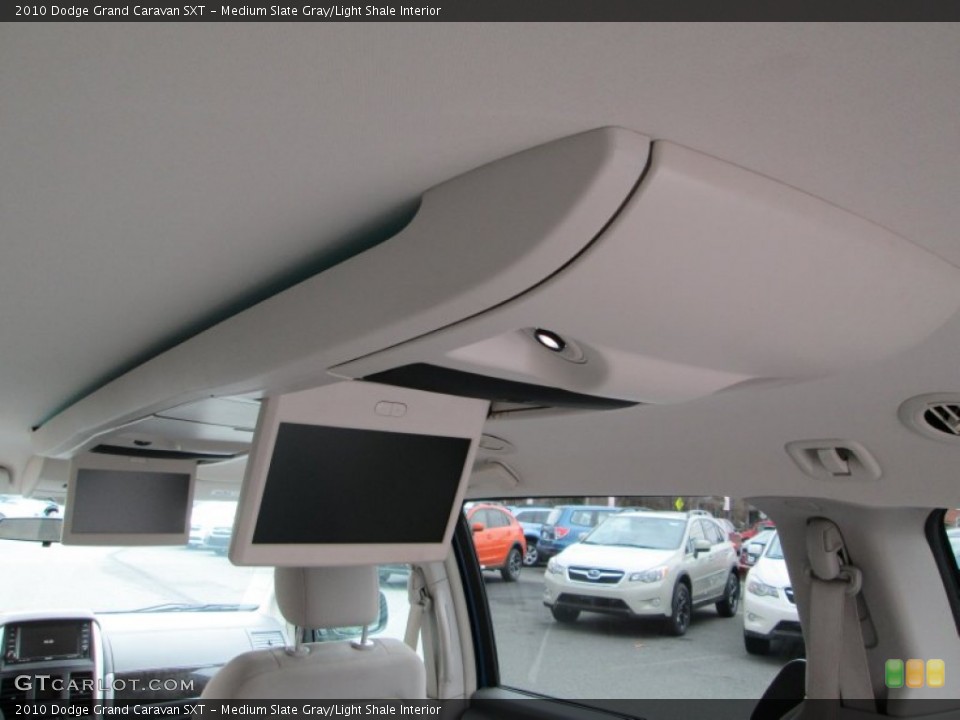 Medium Slate Gray/Light Shale Interior Entertainment System for the 2010 Dodge Grand Caravan SXT #77800825
