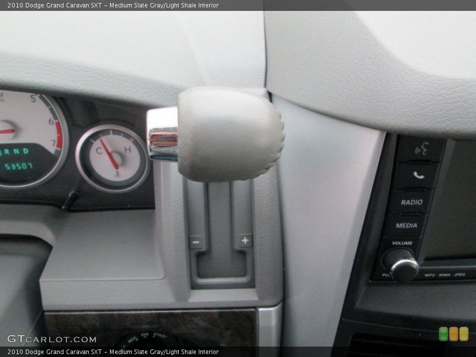 Medium Slate Gray/Light Shale Interior Transmission for the 2010 Dodge Grand Caravan SXT #77800968