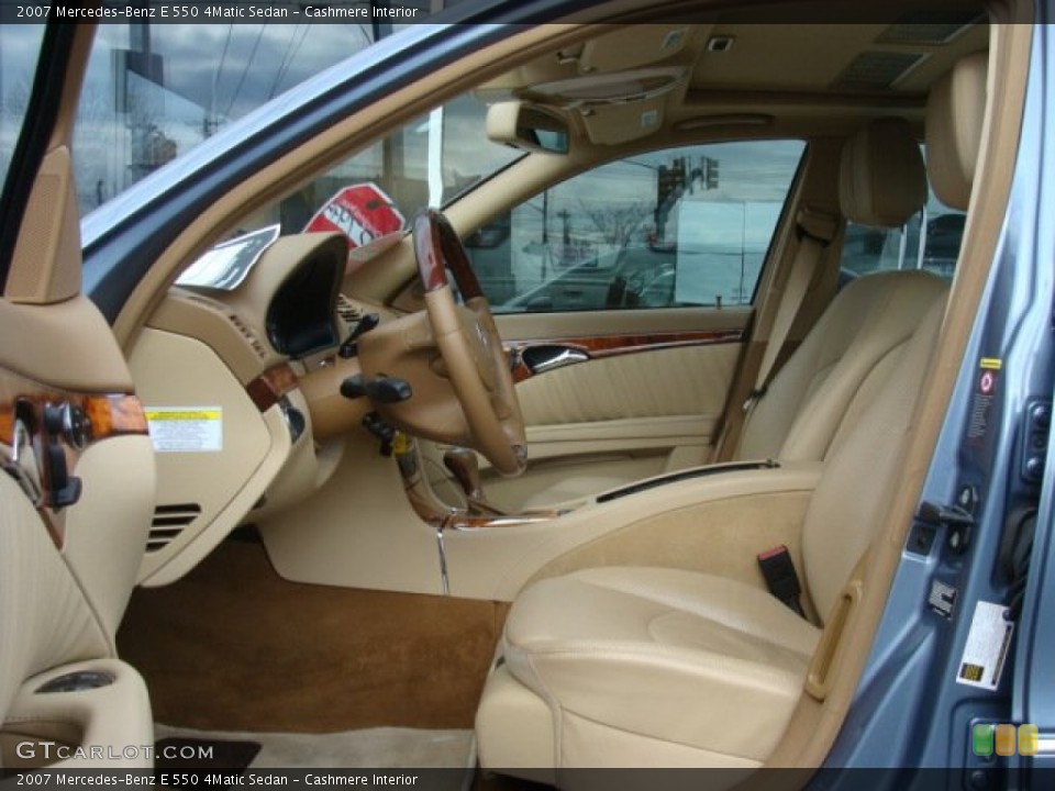 Cashmere Interior Photo for the 2007 Mercedes-Benz E 550 4Matic Sedan #77801483