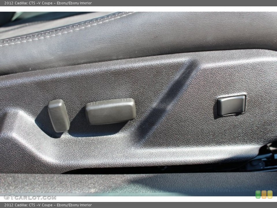 Ebony/Ebony Interior Controls for the 2012 Cadillac CTS -V Coupe #77801600
