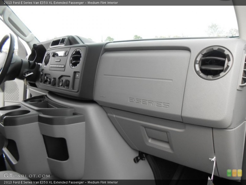 Medium Flint Interior Dashboard for the 2013 Ford E Series Van E350 XL Extended Passenger #77801618