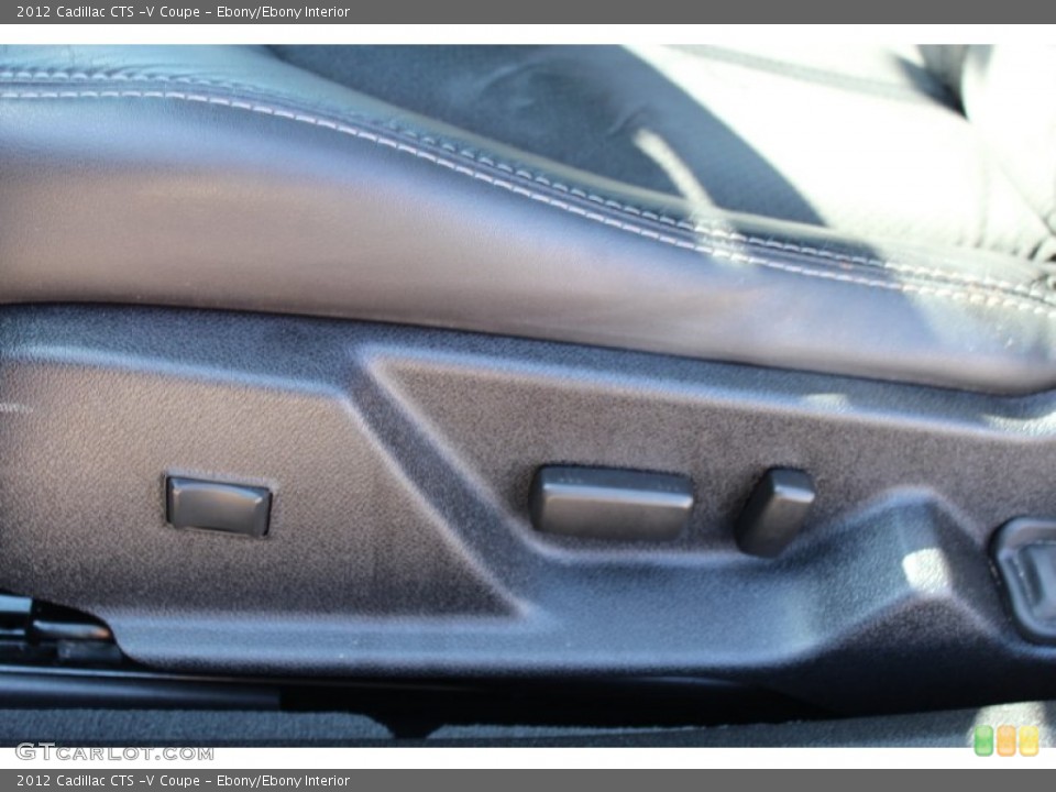 Ebony/Ebony Interior Controls for the 2012 Cadillac CTS -V Coupe #77801630