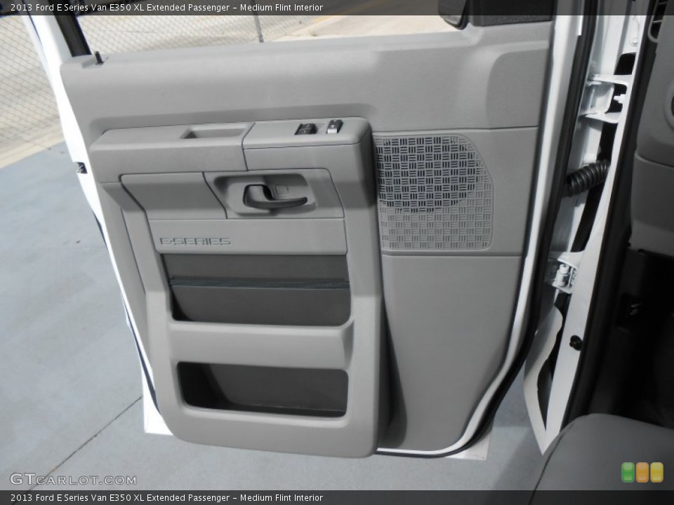 Medium Flint Interior Door Panel for the 2013 Ford E Series Van E350 XL Extended Passenger #77801705