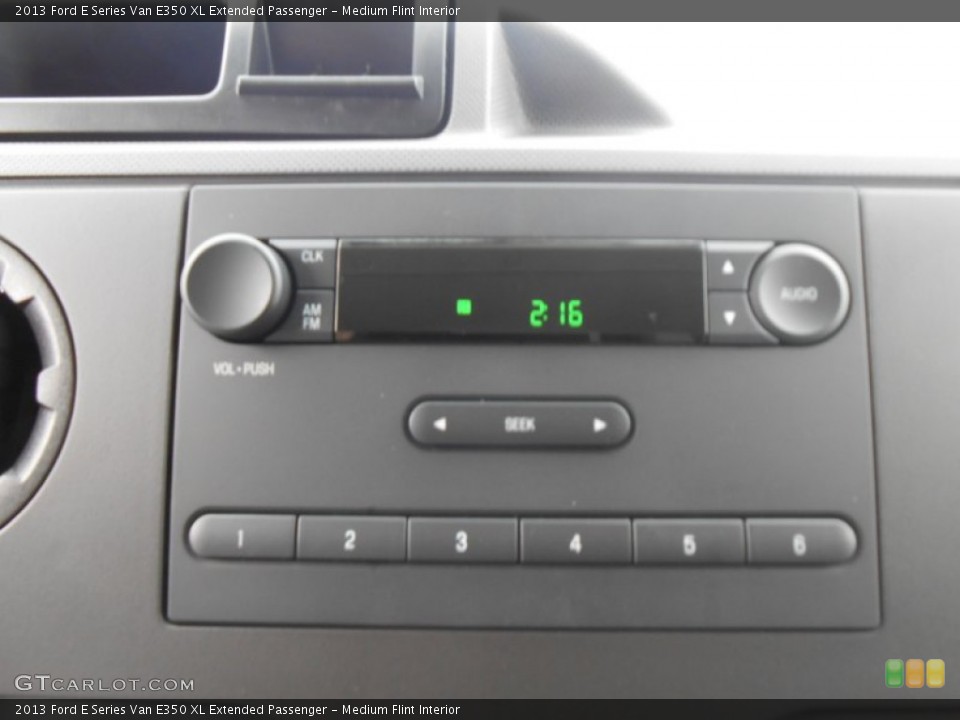 Medium Flint Interior Controls for the 2013 Ford E Series Van E350 XL Extended Passenger #77801793