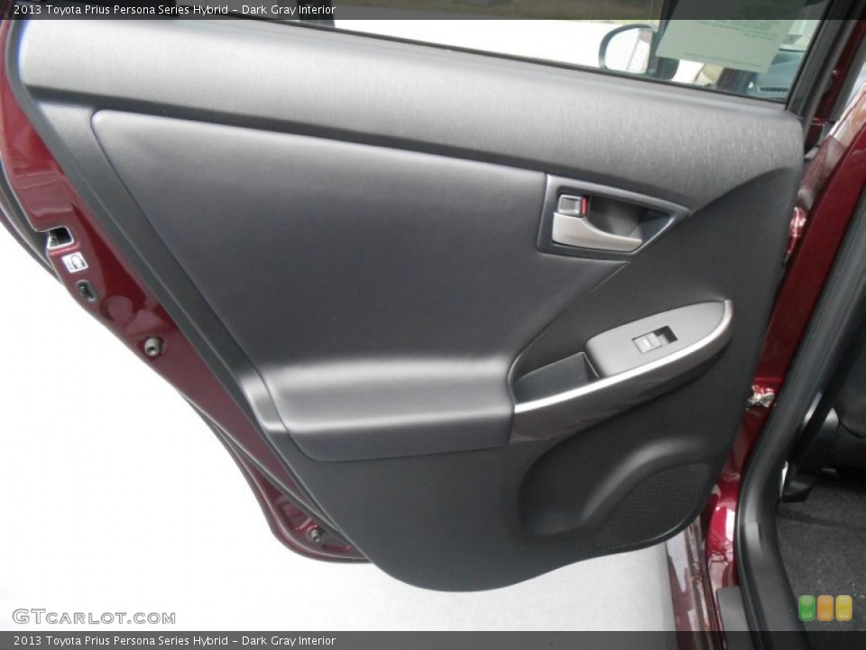 Dark Gray Interior Door Panel for the 2013 Toyota Prius Persona Series Hybrid #77802308