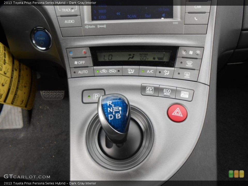 Dark Gray Interior Transmission for the 2013 Toyota Prius Persona Series Hybrid #77802503