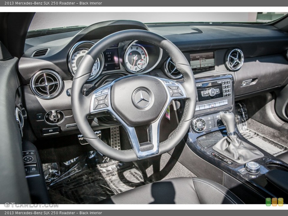Black Interior Dashboard for the 2013 Mercedes-Benz SLK 250 Roadster #77802812