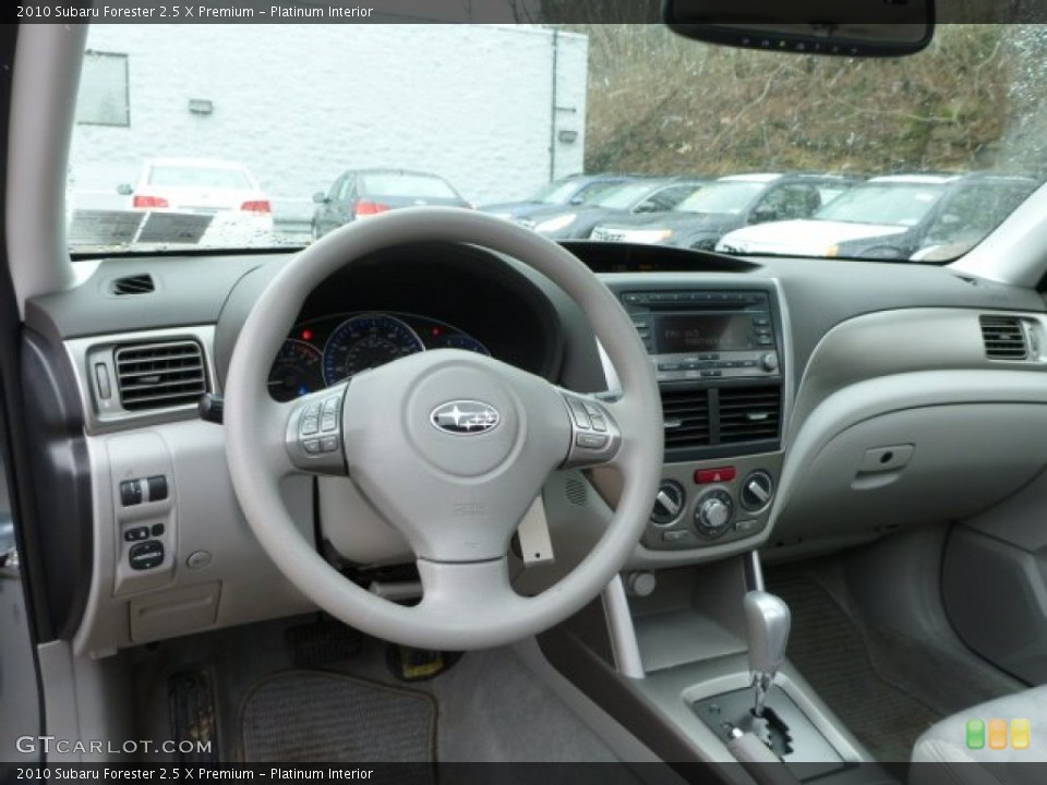 Platinum Interior Dashboard for the 2010 Subaru Forester 2.5 X Premium #77803442