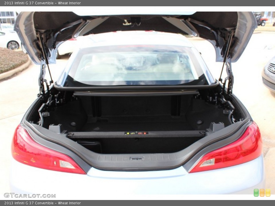 Wheat Interior Trunk for the 2013 Infiniti G 37 Convertible #77804723