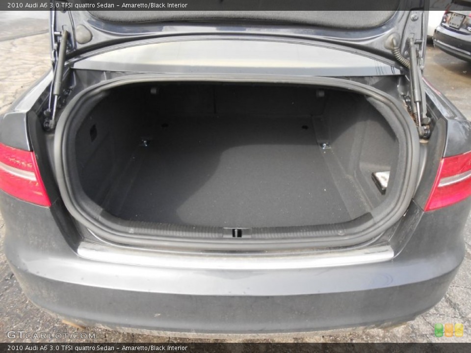 Amaretto/Black Interior Trunk for the 2010 Audi A6 3.0 TFSI quattro Sedan #77804740