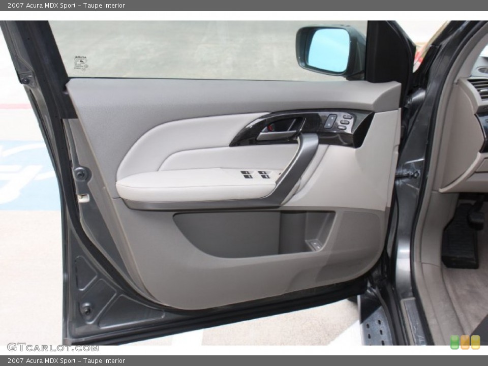 Taupe Interior Door Panel for the 2007 Acura MDX Sport #77805467
