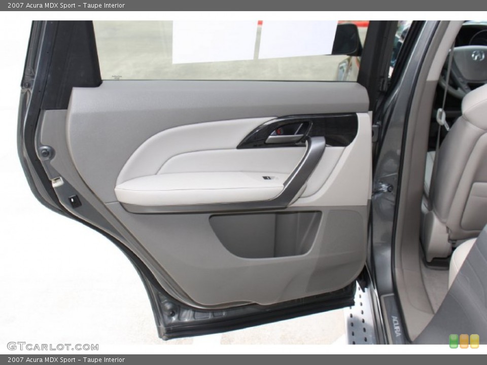 Taupe Interior Door Panel for the 2007 Acura MDX Sport #77805503