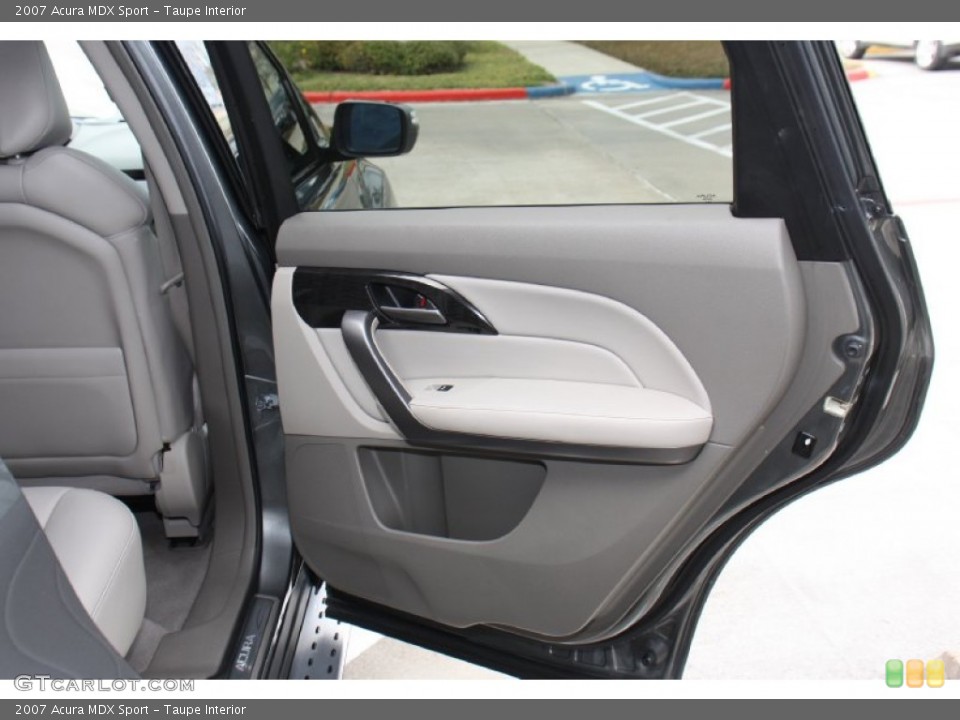 Taupe Interior Door Panel for the 2007 Acura MDX Sport #77805547