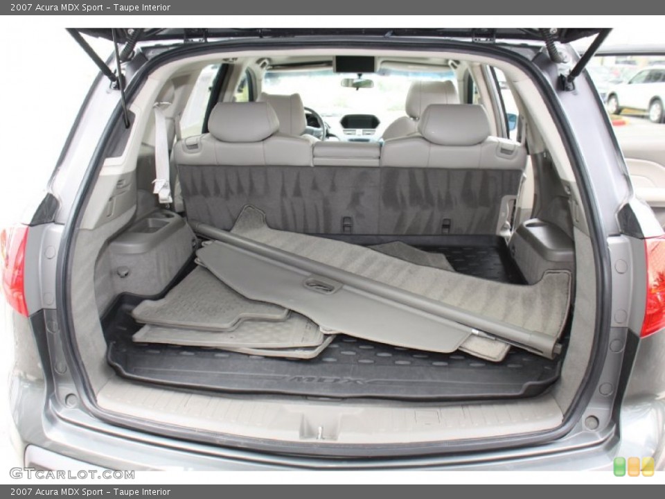 Taupe Interior Trunk for the 2007 Acura MDX Sport #77805626