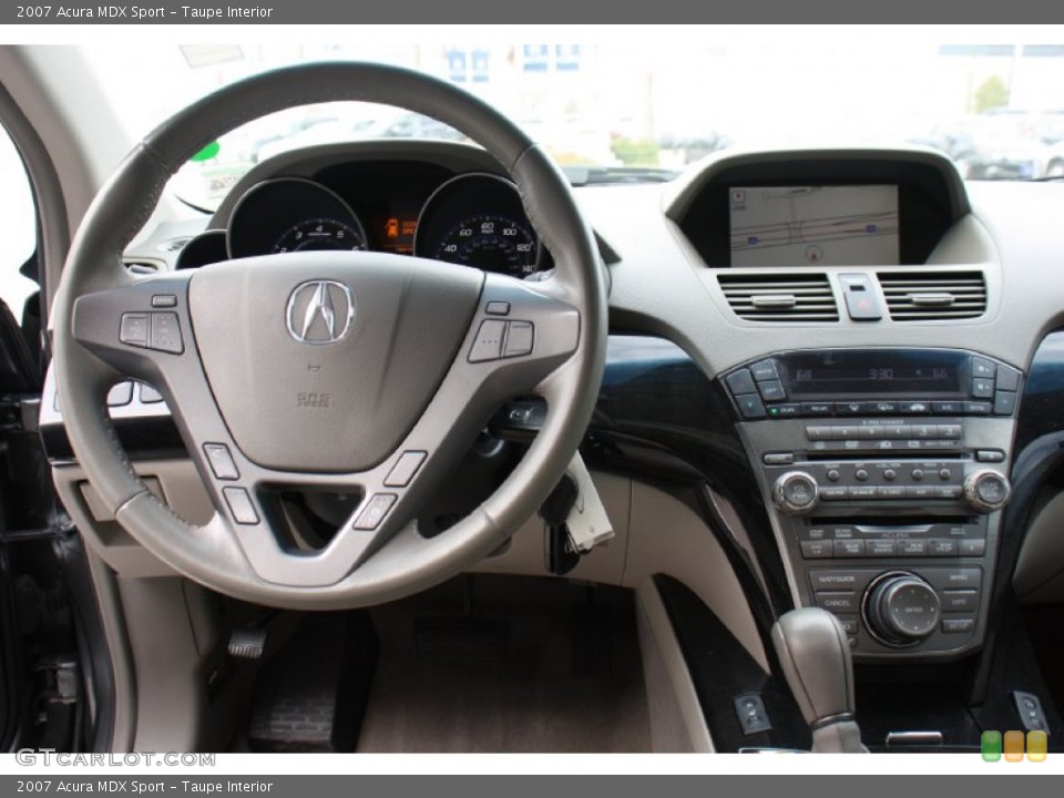 Taupe Interior Dashboard for the 2007 Acura MDX Sport #77805671